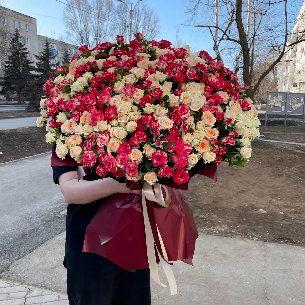 101 Кустовая роза 